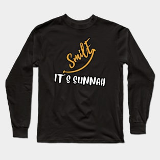 SmilE it’s Sunnah Long Sleeve T-Shirt